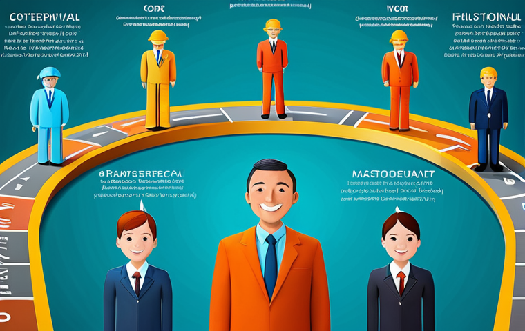 직업상담사와 진로 설계 이론 - **Prompt:** A diverse group of students, fully clothed in school uniforms, participating in a career...