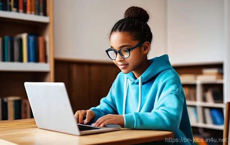 직업상담사 필수 소프트웨어 - **Prompt: "A professional and diverse career consultant, dressed in smart business casual attire, is...